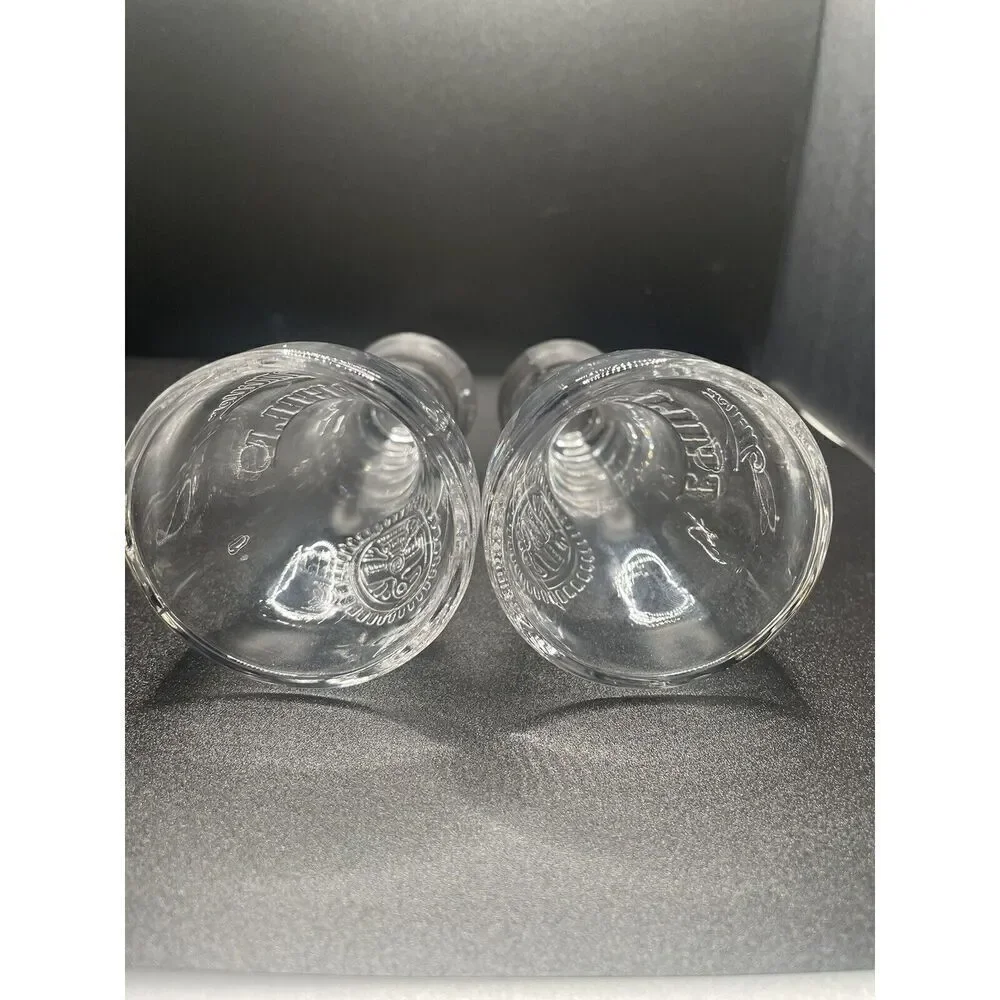 Miller Chill Shot Glasses Set of 2 Thunderbird Design 2 oz. Excellent‎ Condition